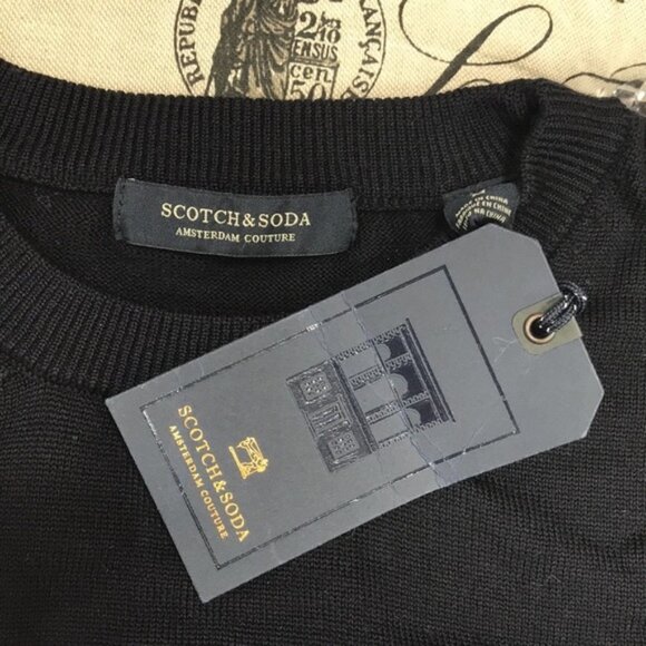 Scotch & Soda Intarsia Colorblock Wool Sweater - Picture 7 of 9